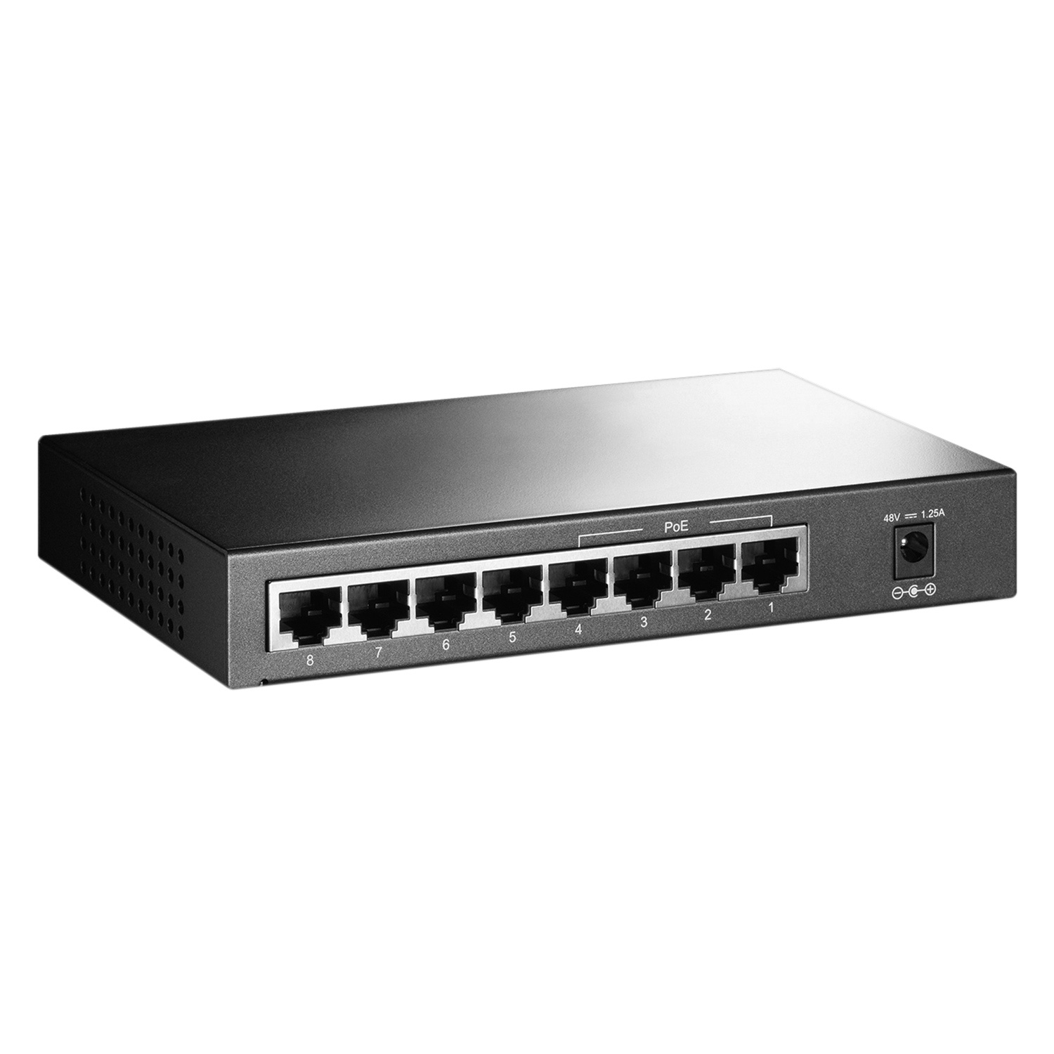 TP-Link  TL-SF1008P - Switch Để Bàn PoE 8 Cổng 10/100Mbps - Hàng Chính Hãng